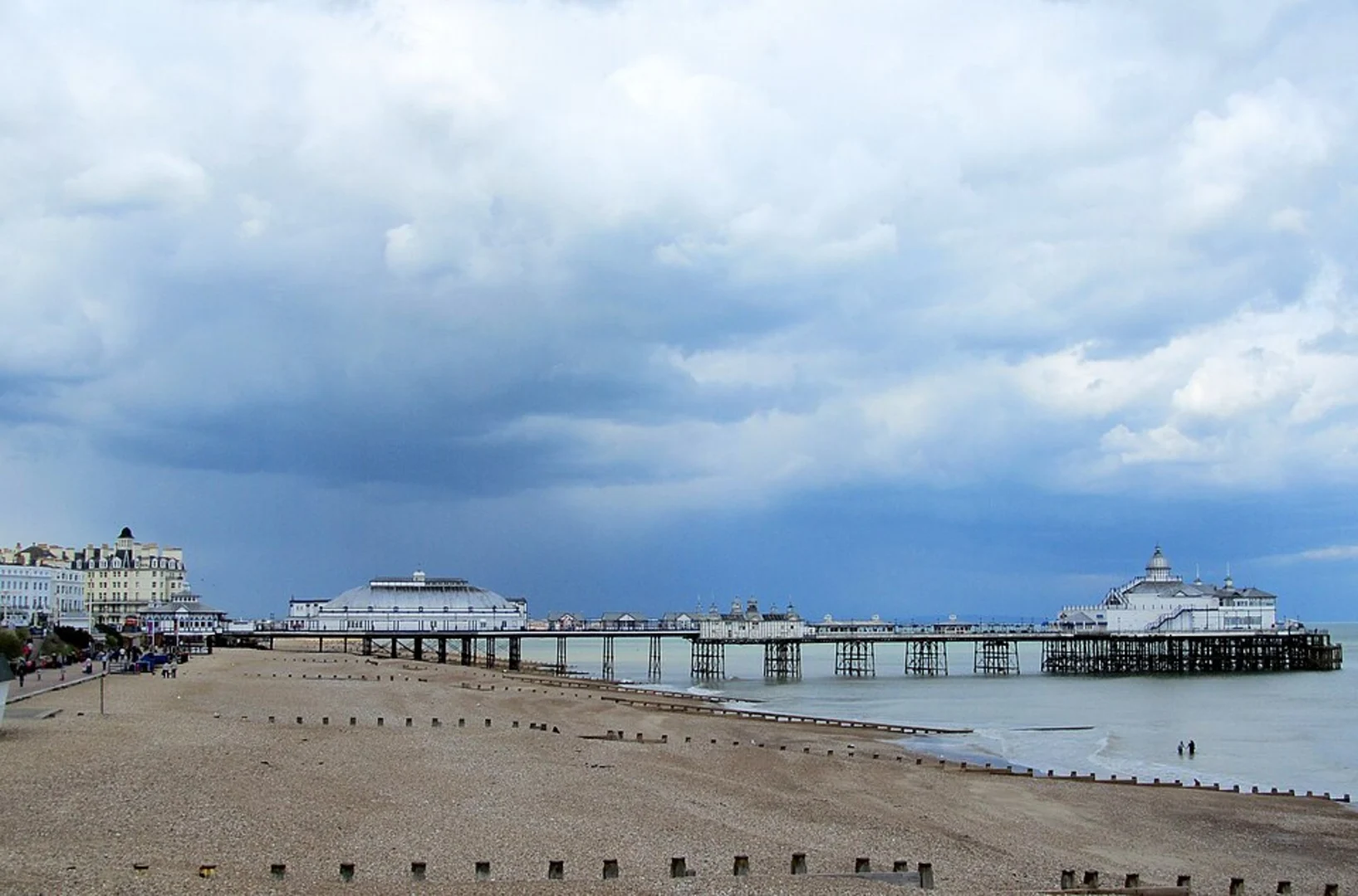 An image depicting the trail Eastbourne Pier Walk from Pevensey Bay and its surrounding area.
