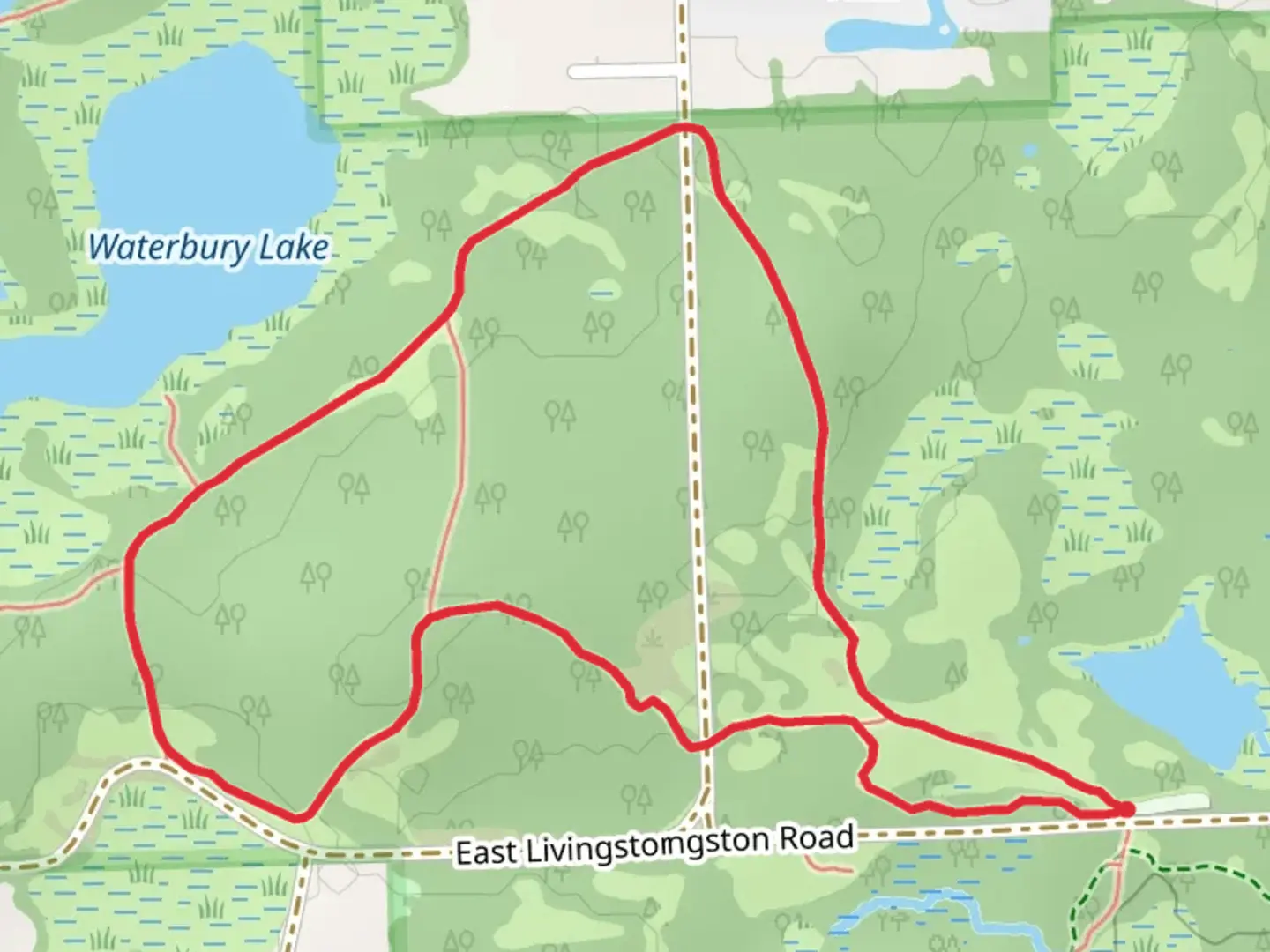 An image depicting the trail North Loop and its surrounding area.