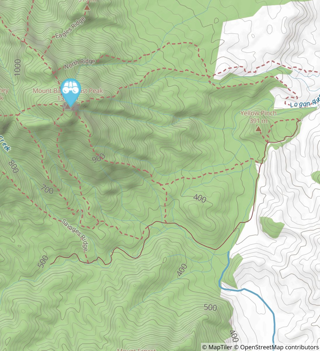 Mount Barney Trail Queensland Food Stops, Shelters, Transport, and