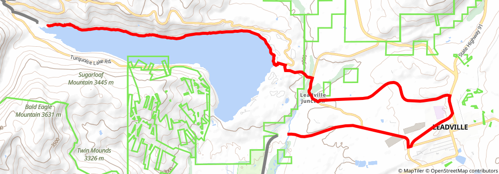American Discovery Trail South Route stage 252 Map