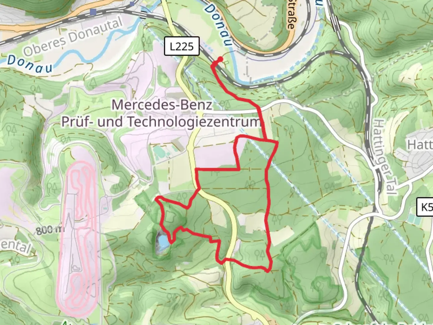 An image depicting the trail Ruine Howenegg and Höweneggkratersee Loop and its surrounding area.
