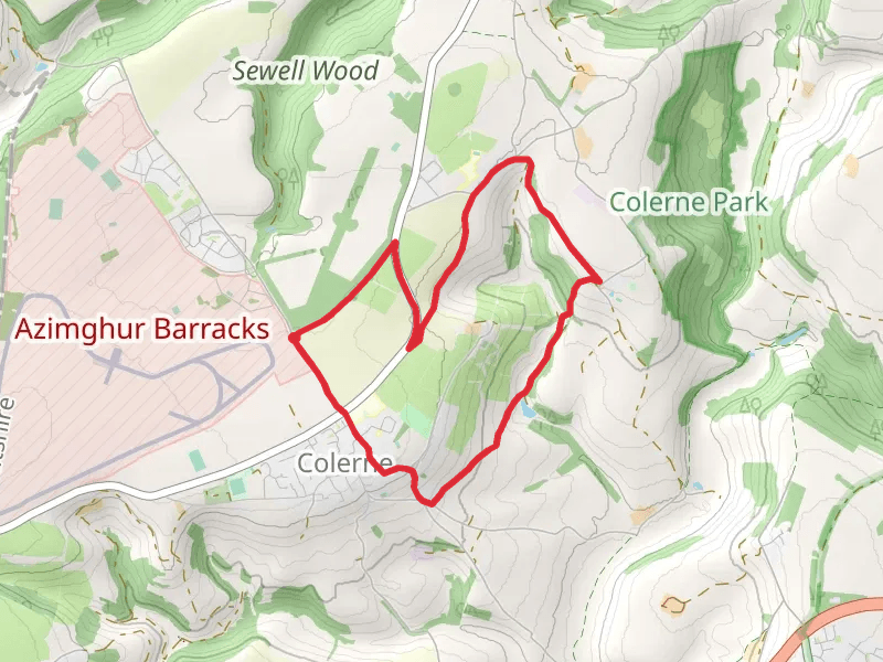 Franks Wood and Eastrip Loop