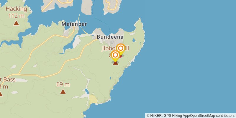 The Great South Coast Walk spur 1 Map