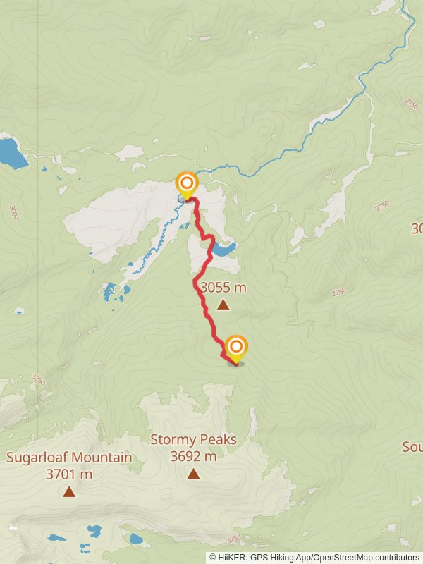 Stormy Peaks B17 Crash Trail
