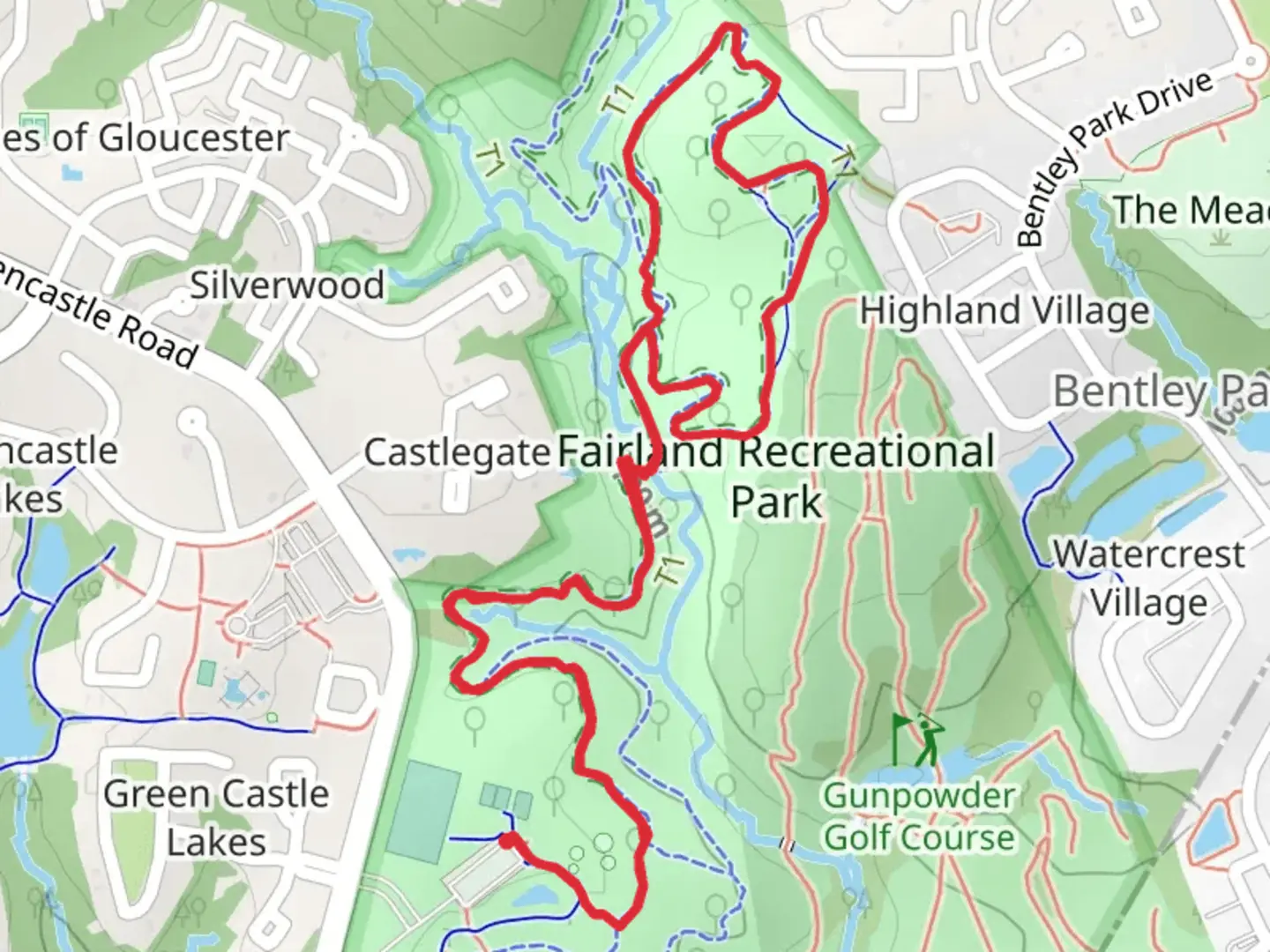 An image depicting the trail Holly Loop Trail and its surrounding area.