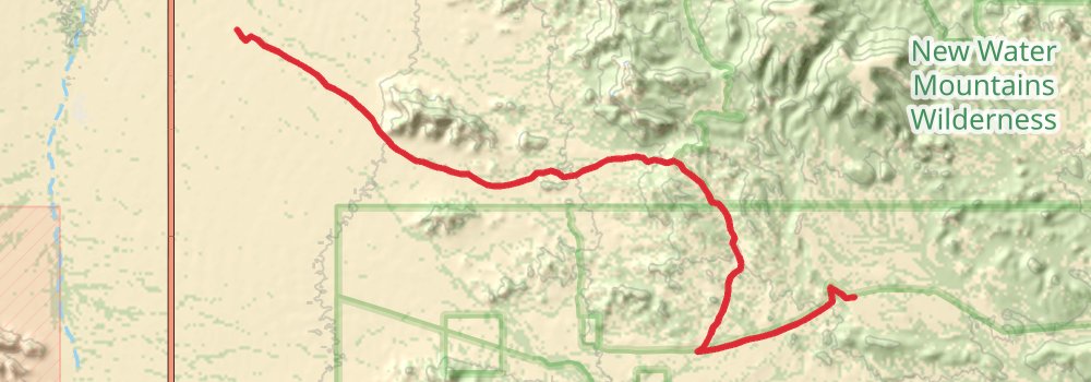 American Perimeter Trail - Southwest Primary stage 6 Map