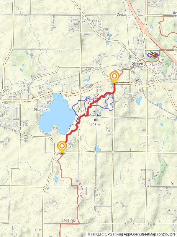 Ice Age Trail - West Commerce Boulevard