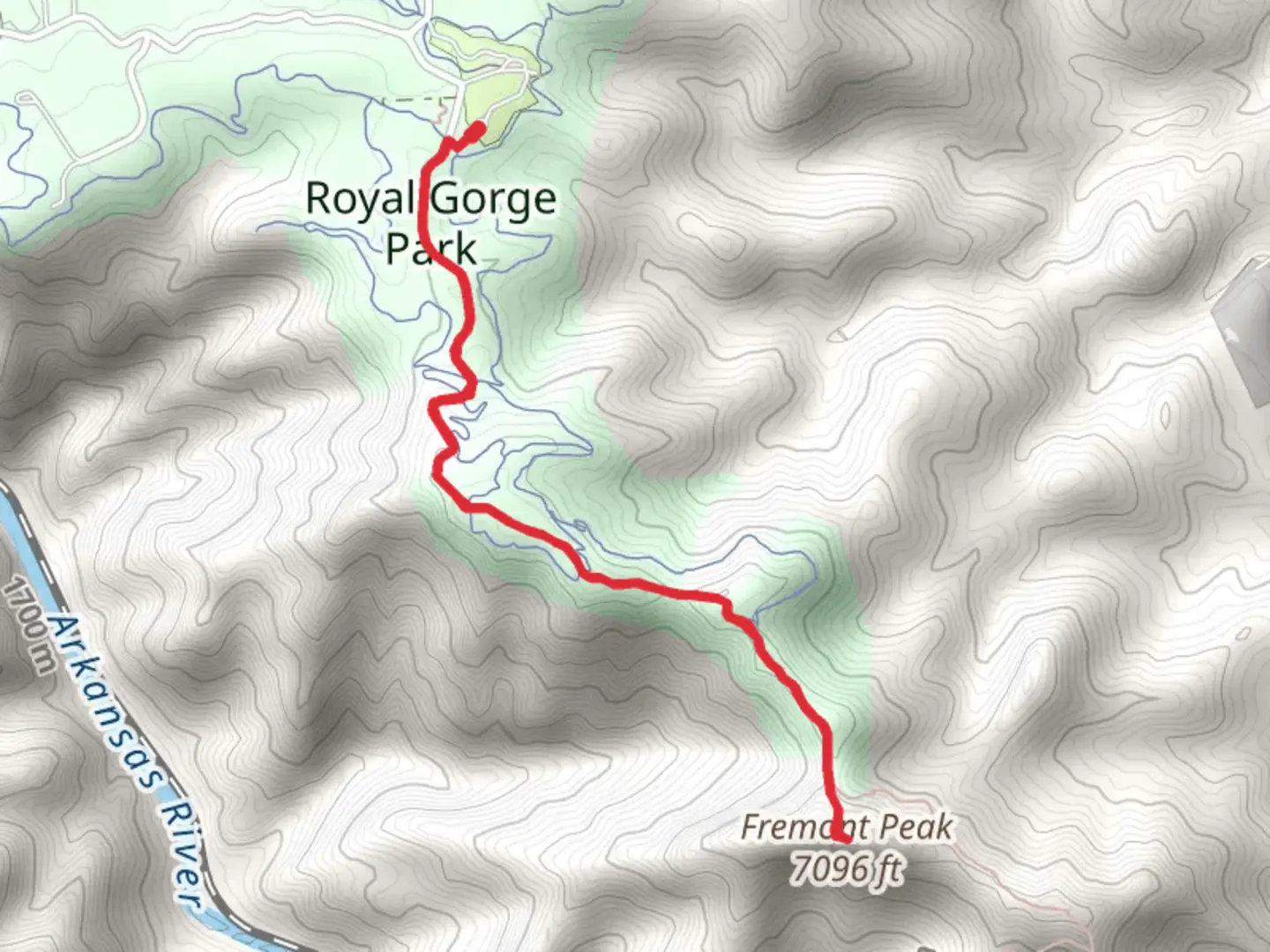 An image depicting the trail Fremont Peak Out and Back and its surrounding area.