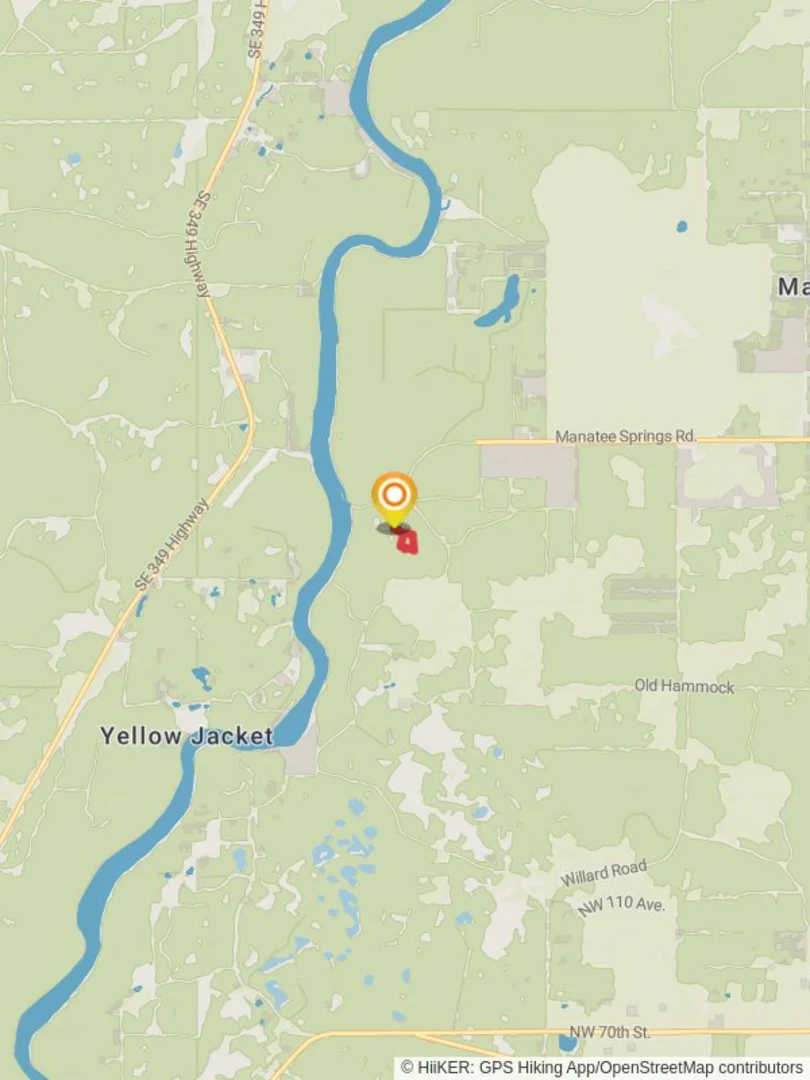 An image depicting the trail Sink Hole Loop Trail and its surrounding area.