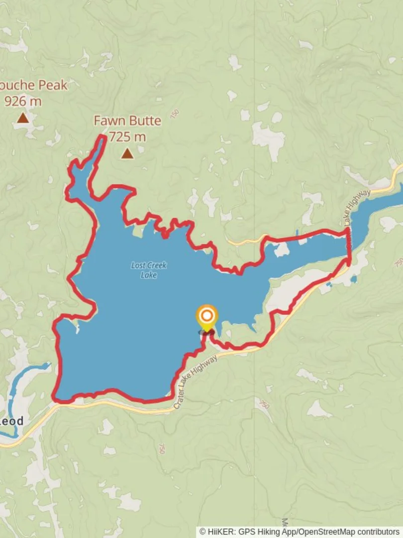 Lost Creek Lake Loop Jackson County Oregon