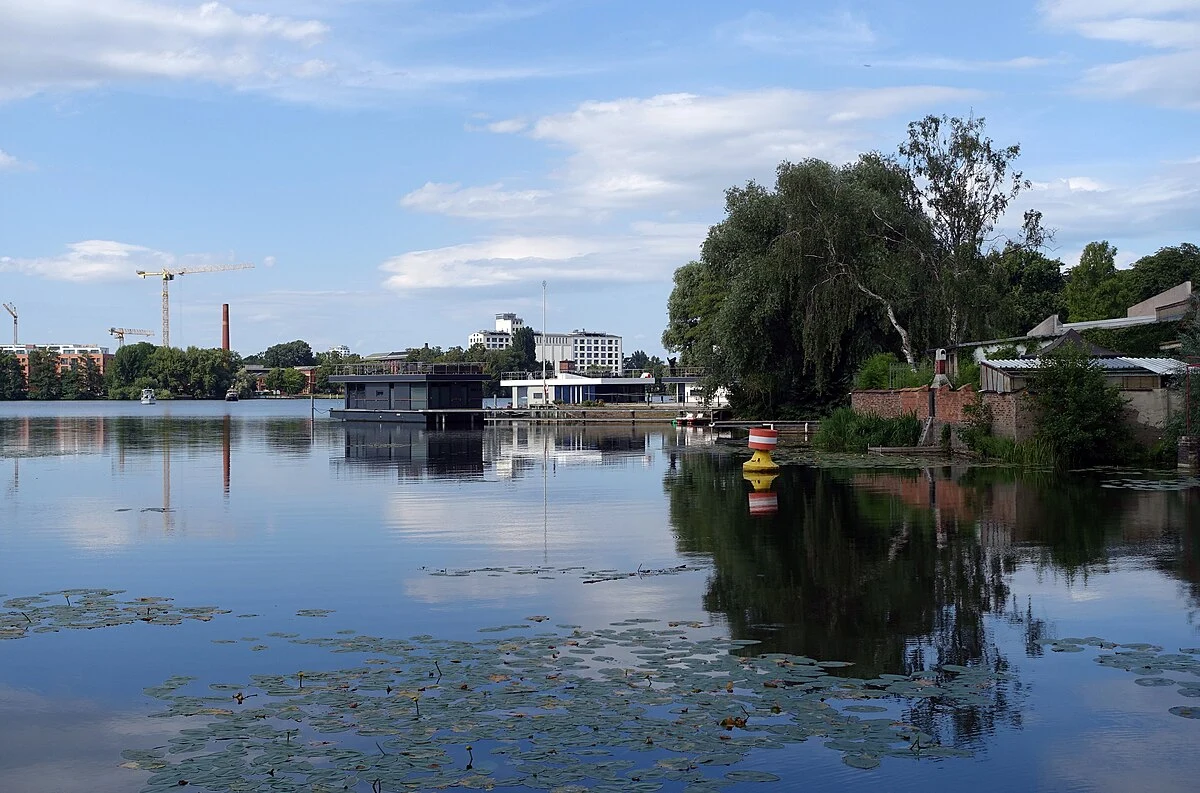 Spandauer See and Nordhafen Spandau via Havelseenweg