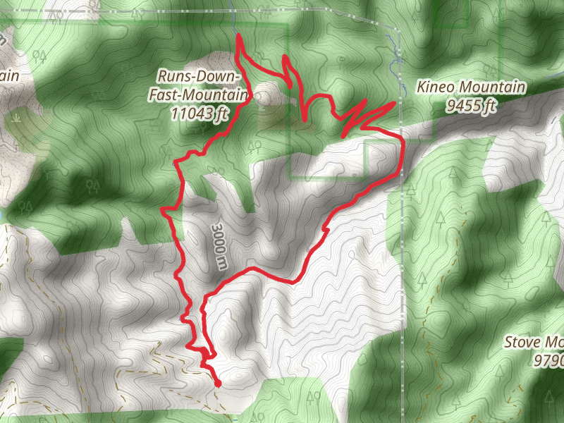 Jones Park and Forest Service Loop Trail