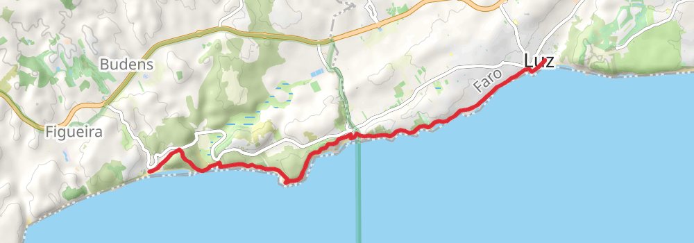 Algarve Coast Golden South-West 7-Day Moderate Tour (Hillwalk Tours) stage 4 Map