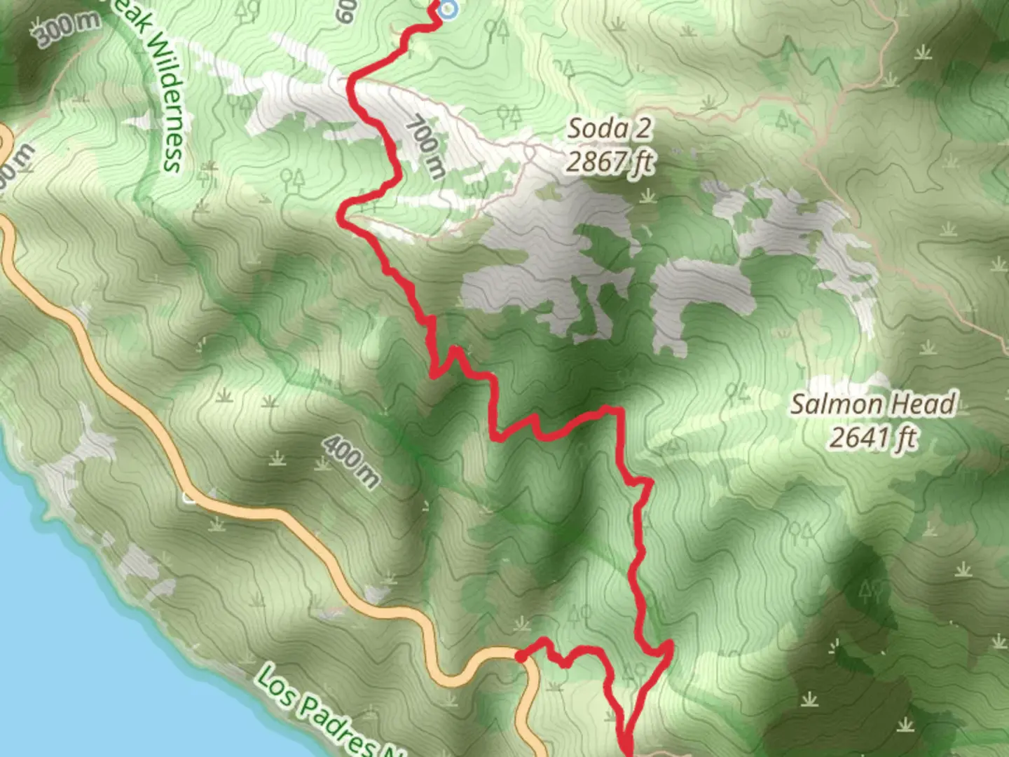An image depicting the trail Buckeye Camp via Buckeye Trail and its surrounding area.
