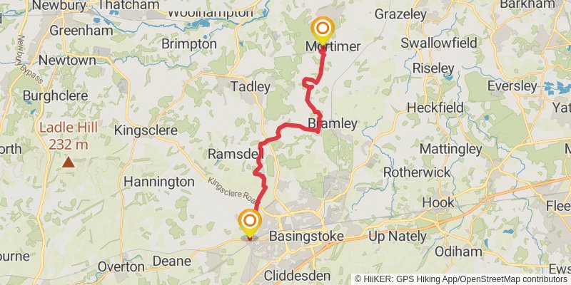 St James Way stage 2 Map