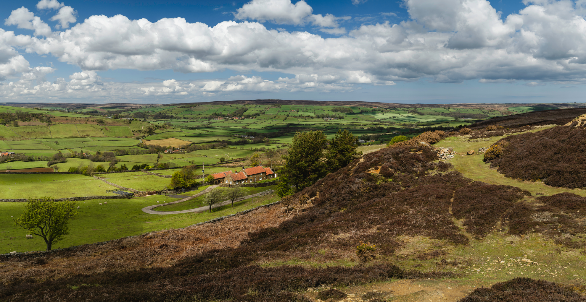 An image depicting the trail Glaisdale Moor Circular and its surrounding area.