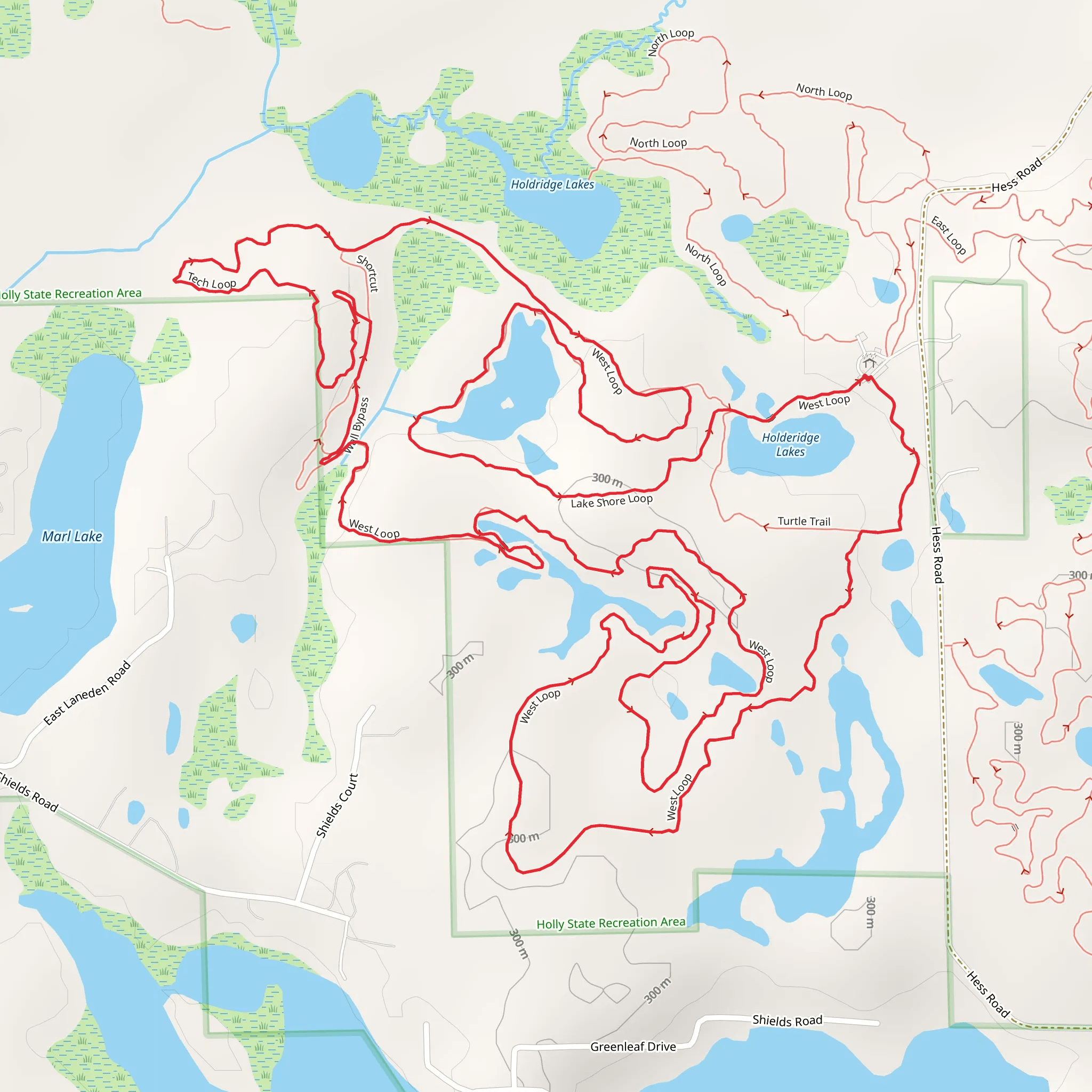 West Loop mobile static map