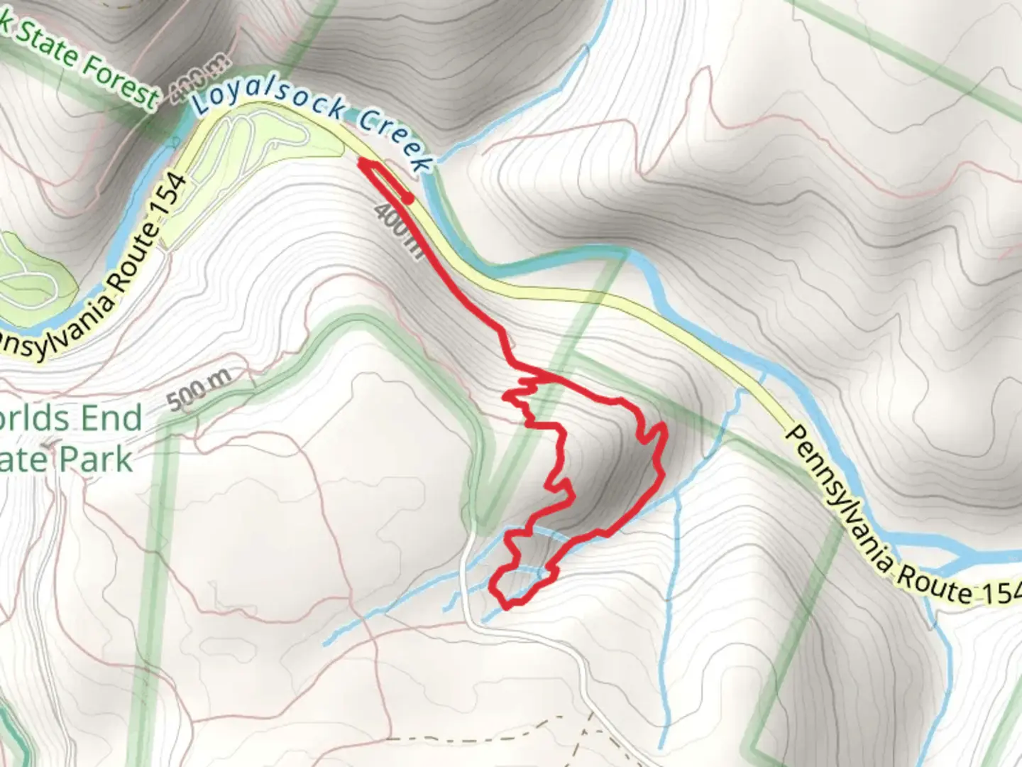 An image depicting the trail Canyon Vista Trail Loop and its surrounding area.