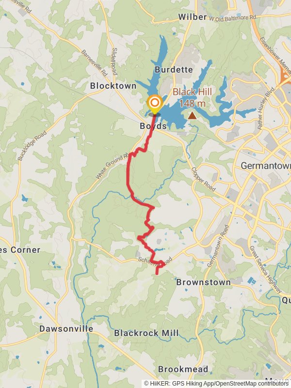 Hoyles Mill Trail - Little Seneca Lake