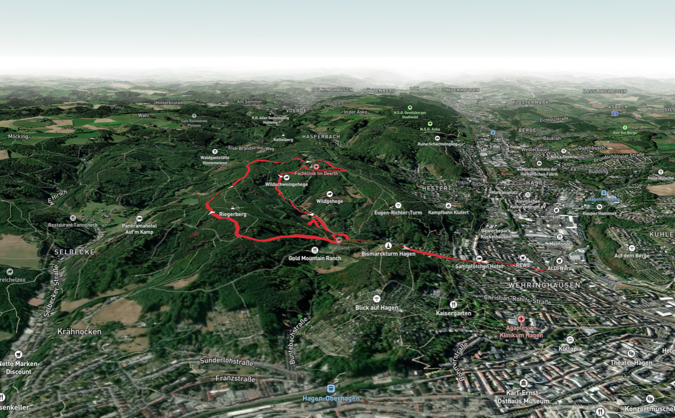 Prenzelweg and Eilper Hangstieg Loop