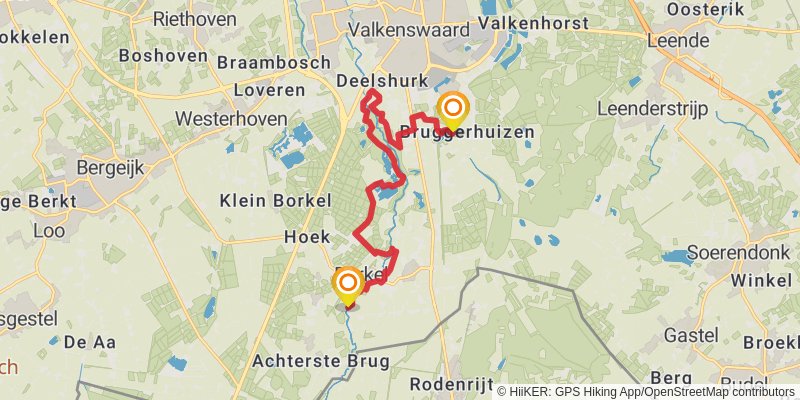 Brabants Vennenpad stage 7 Map