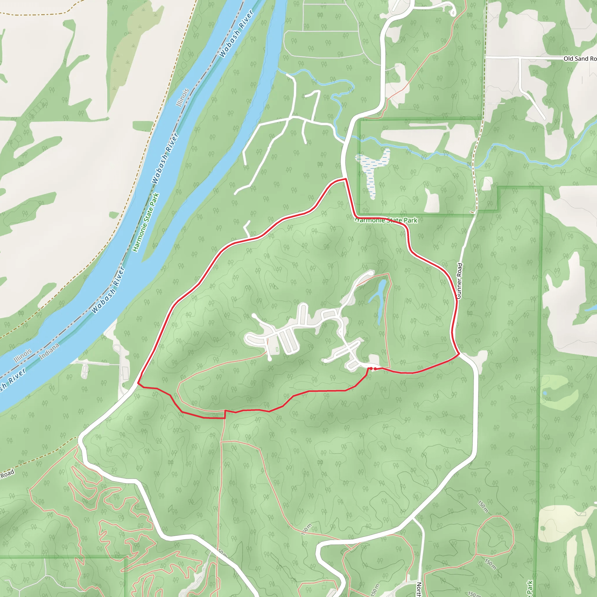 Trail 2 Loop mobile static map