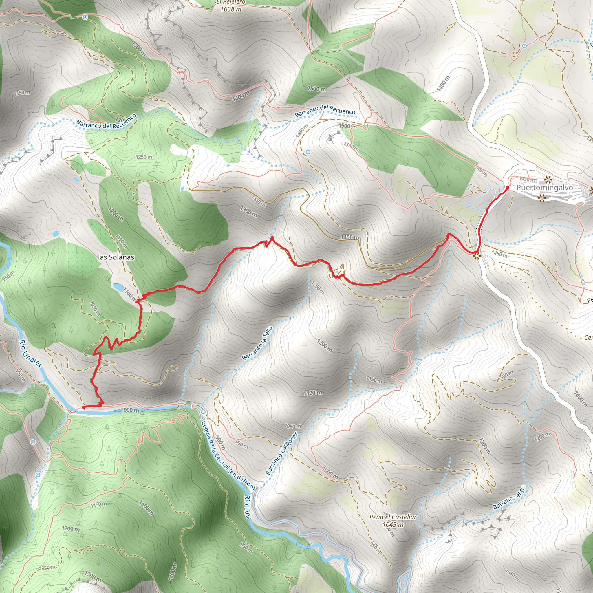 Puertomingalvo - Linares River PR TE 25 mobile static map