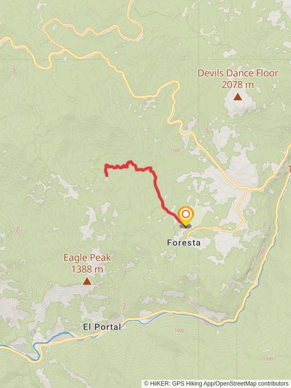 Old Yosemite Coulterville Road