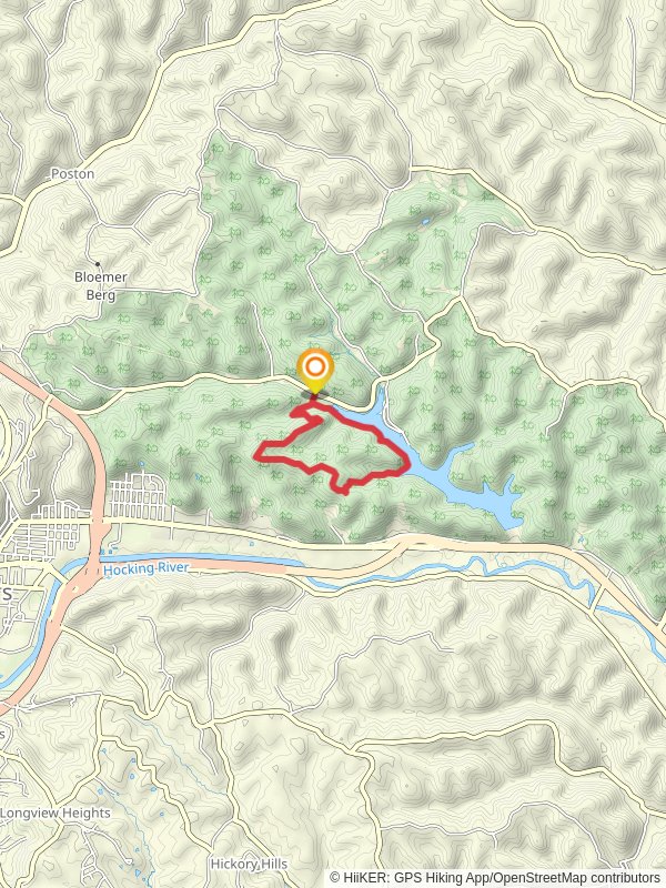 Athens Trail and Hickory Trail