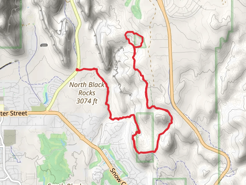 Scout Cave Trail and Gila Trail
