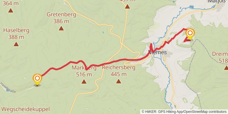 Spessartbogen stage 4 Map