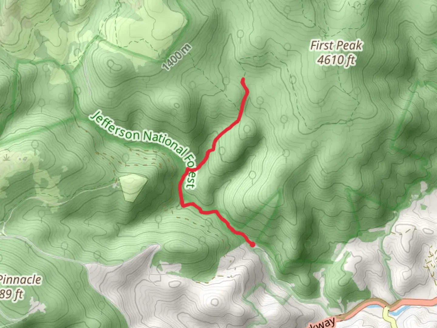 An image depicting the trail Big Wilson Creek and Kabel Trail and its surrounding area.
