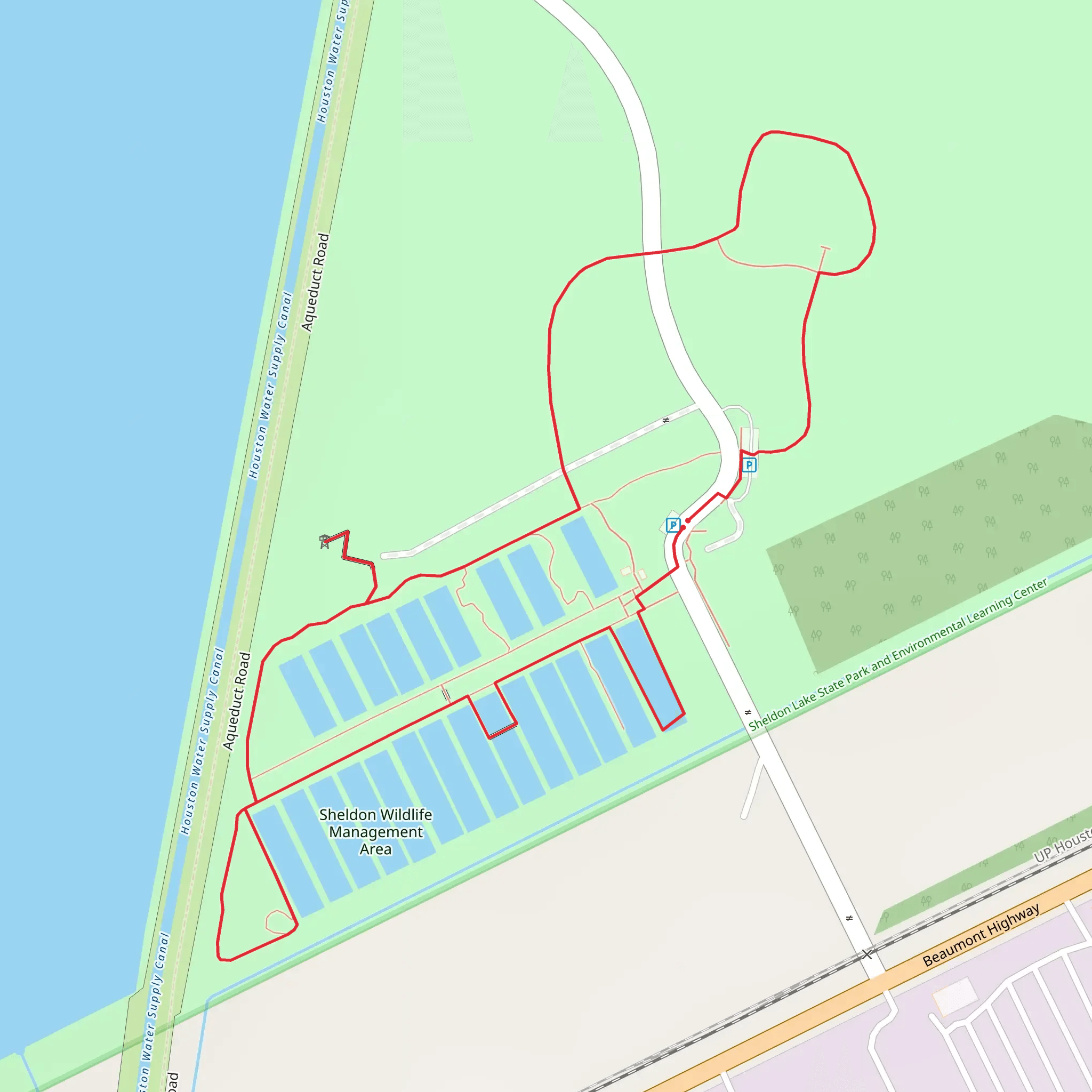 Sheldon Wildlife Management Area Loop mobile static map