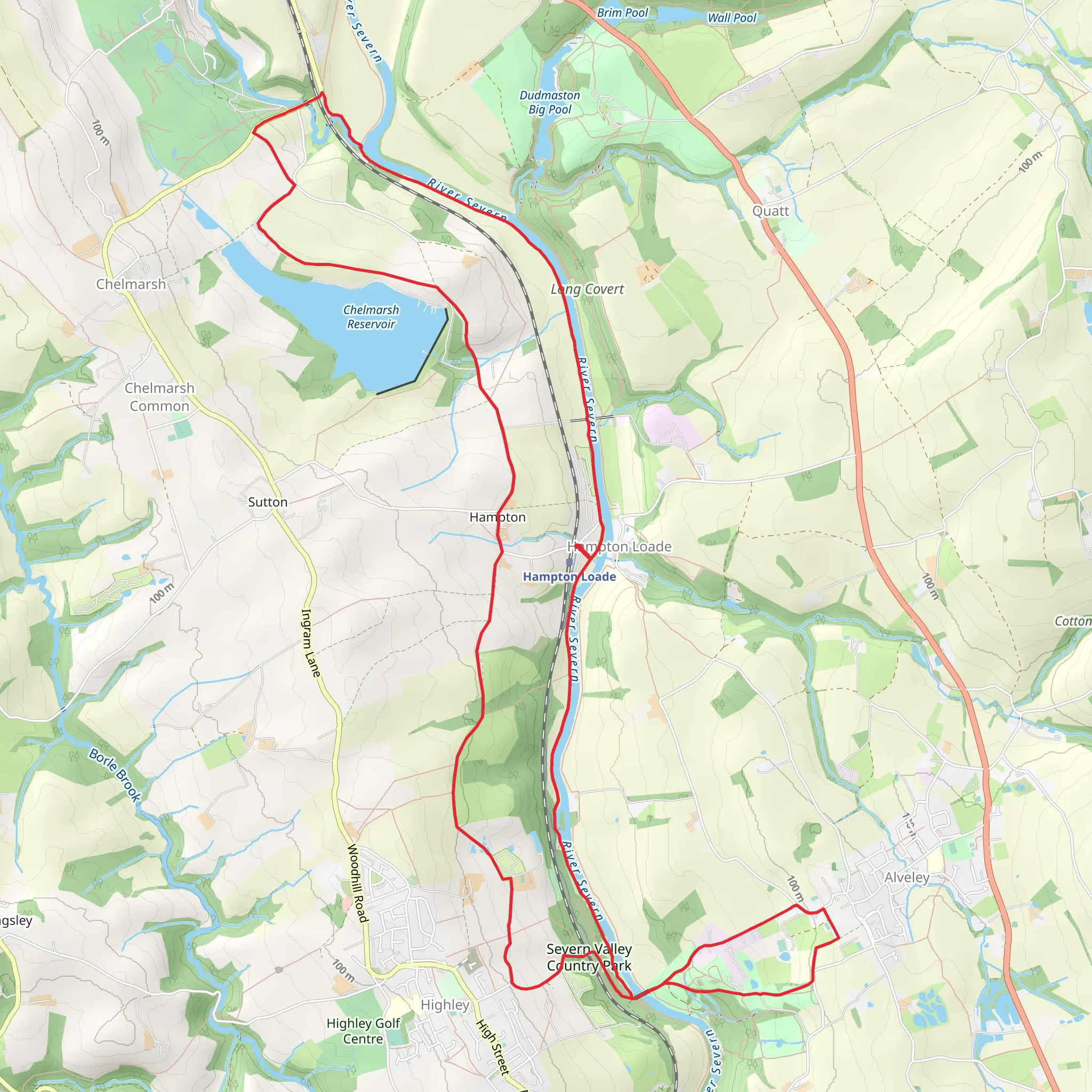 Hampton Loade mobile static map