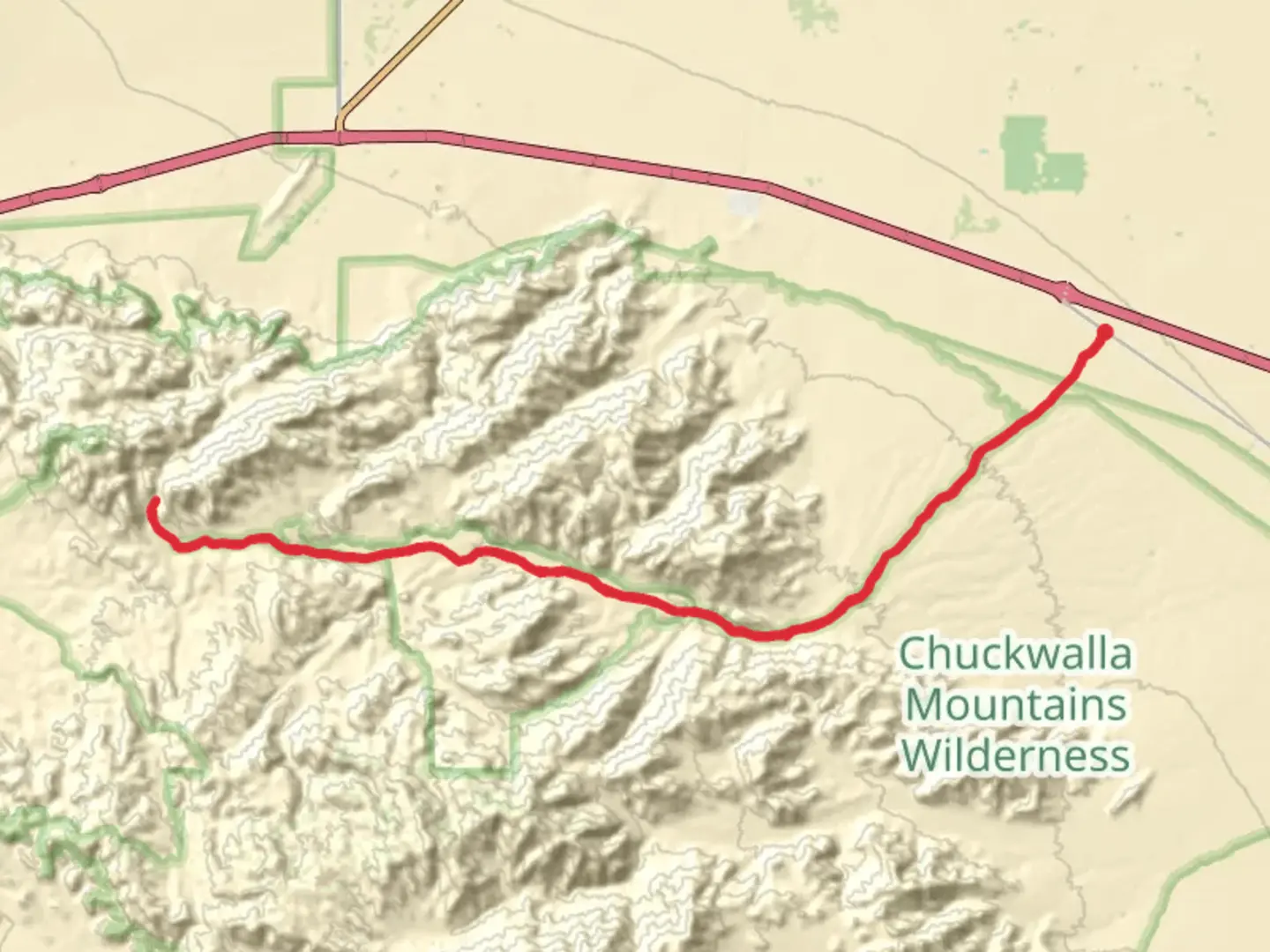 An image depicting the trail Corn Springs Road Trail and its surrounding area.