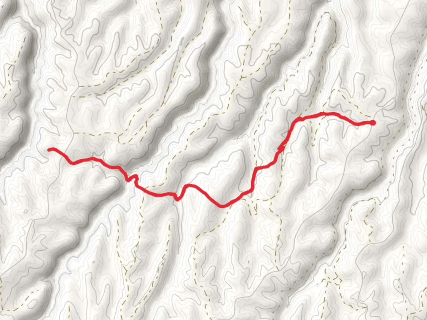 An image depicting the trail Barbershop Trail and its surrounding area.