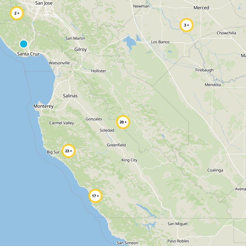 San Benito County Static Map