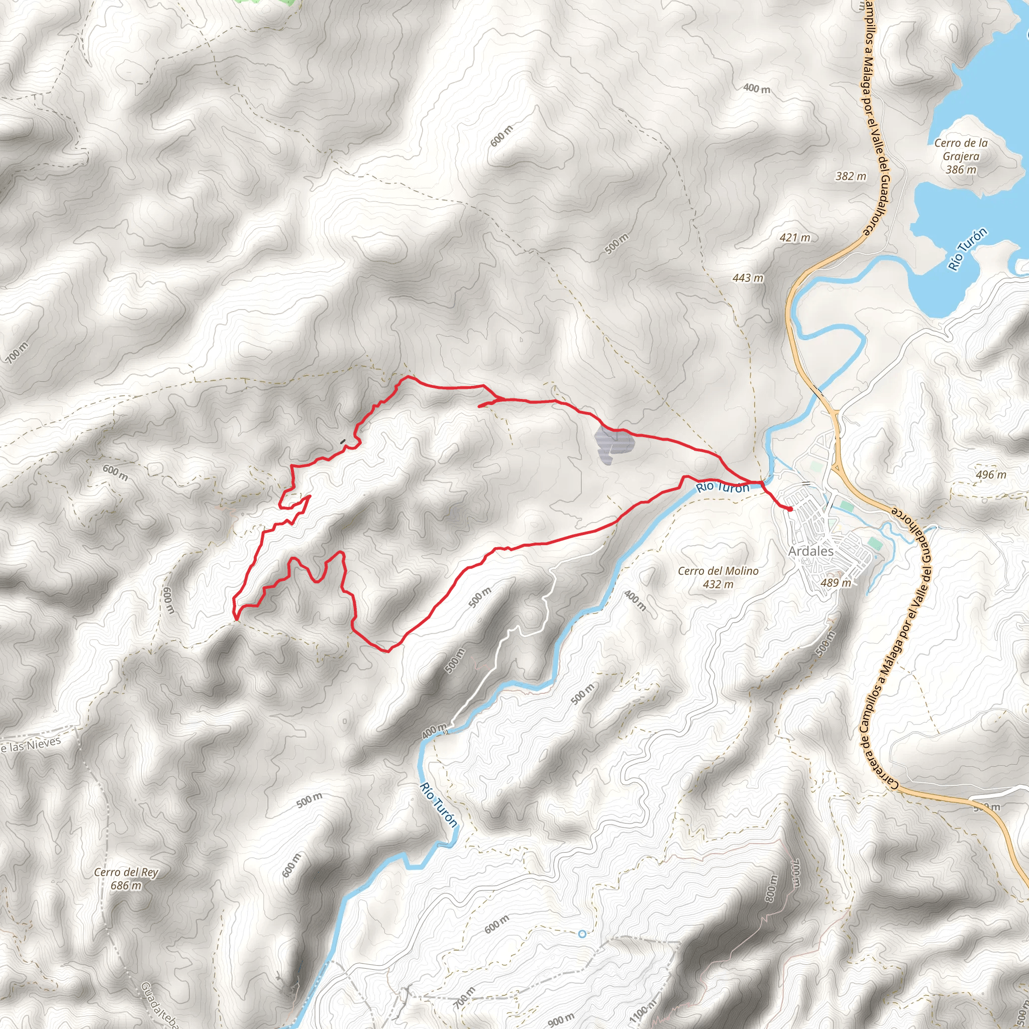 Garzon Source mobile static map