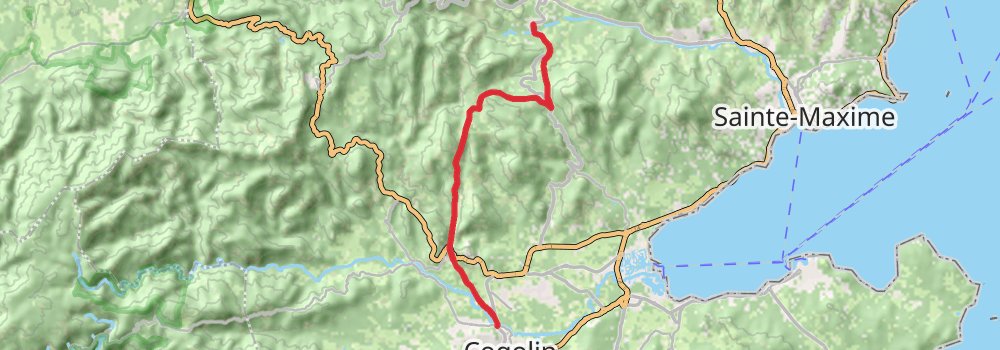 GR 51 stage 19 Map