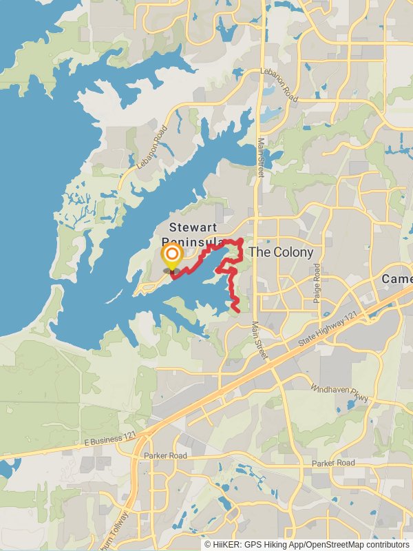 The Colony Shoreline Trail