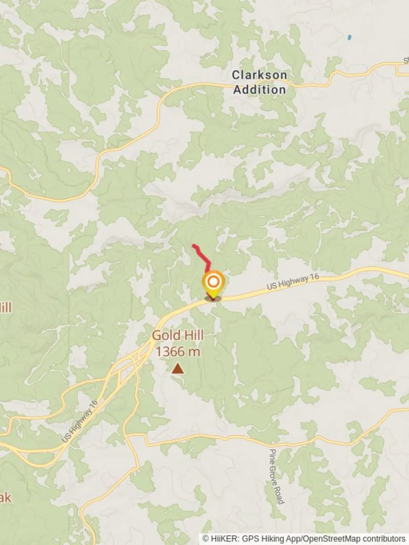 An image depicting the trail Stratobowl Rim Trail and its surrounding area.