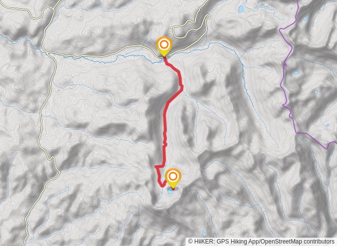 Baldy Lake #2 mobile static map
