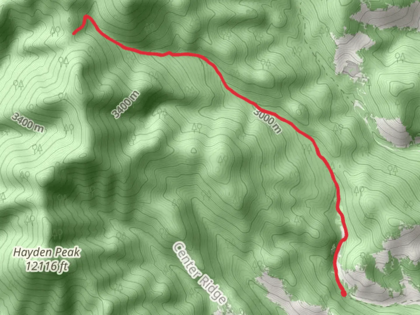 An image depicting the trail Kelly Creek Trail and its surrounding area.