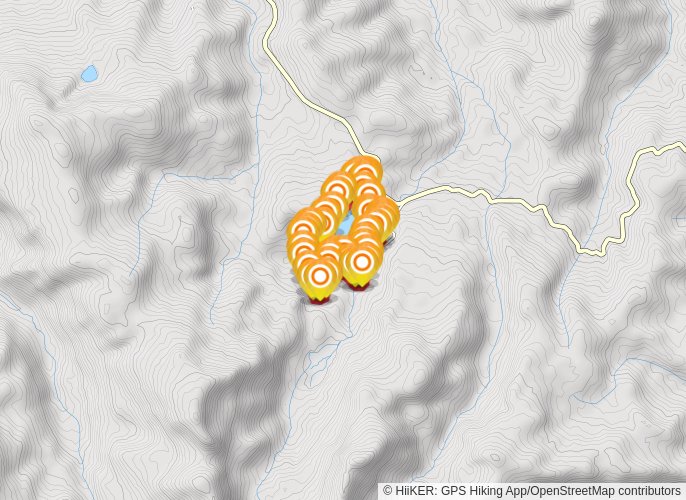Olive Lake Loop mobile static map