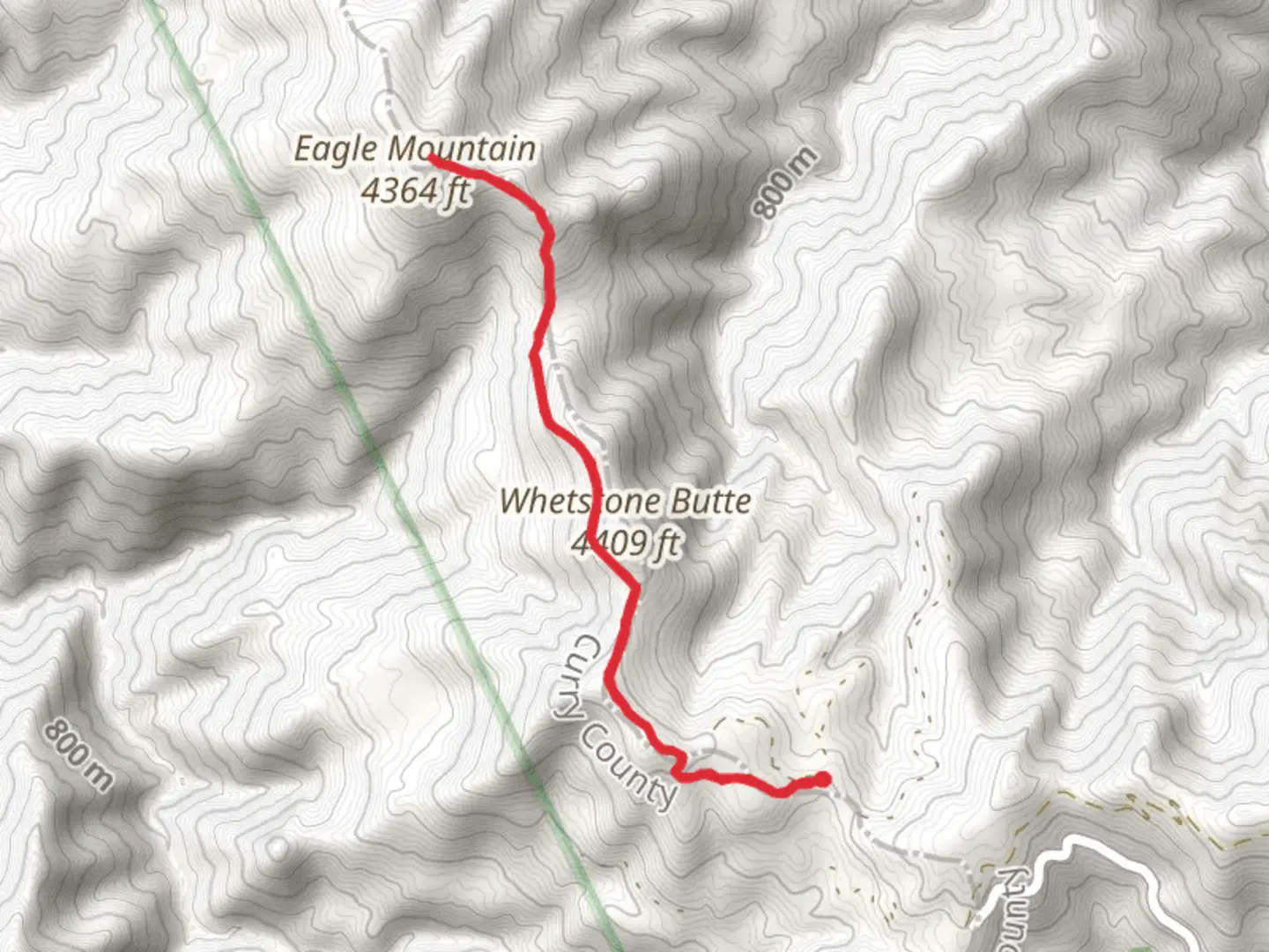 An image depicting the trail Whetstone Butte and Eagle Mountain via Kalmiopsis Rim Trail and its surrounding area.