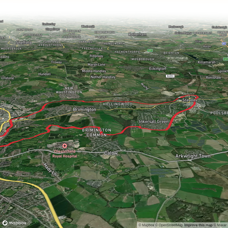 Chesterfield transpenine trail loop