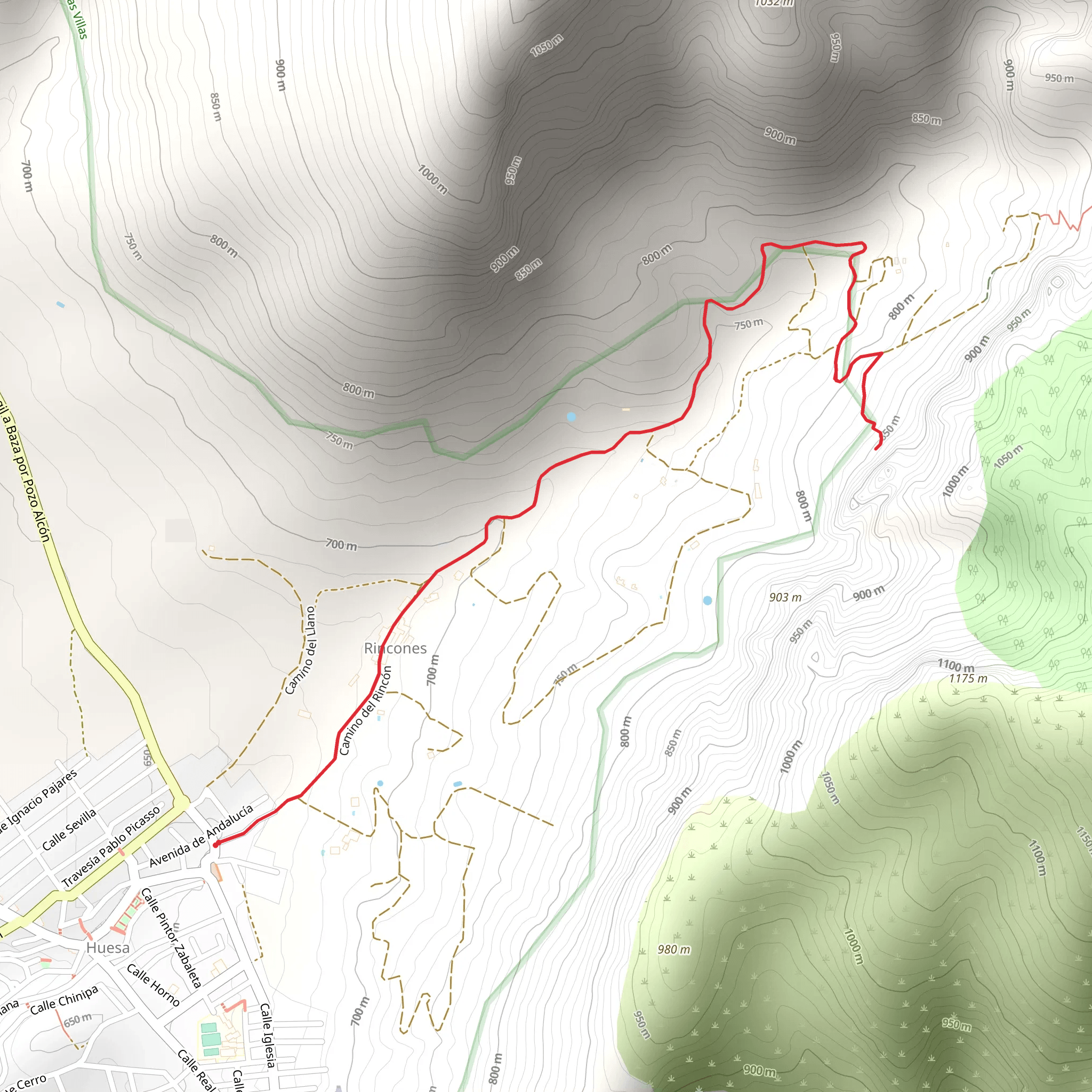 Street of the Moors SL A 257 mobile static map