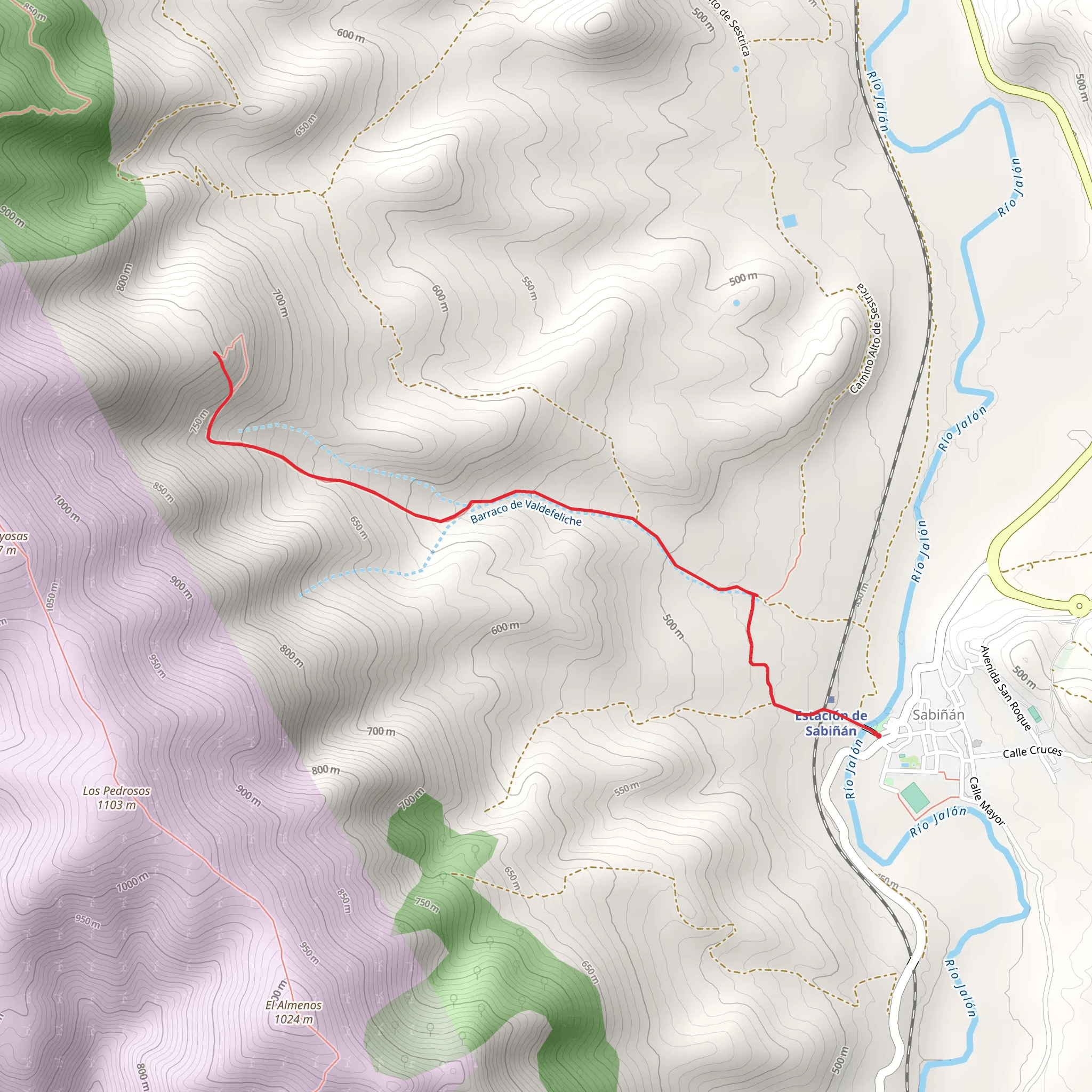 Sabinan - Sabinan Juniper SL Z 61 mobile static map