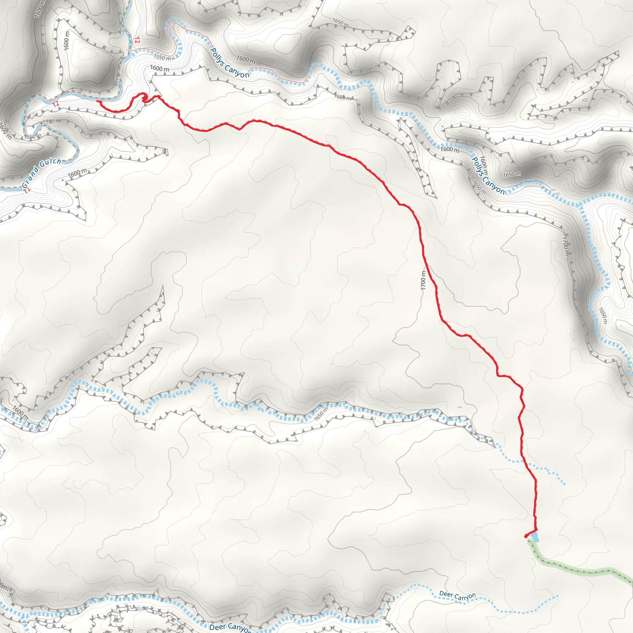 Government Trail mobile static map