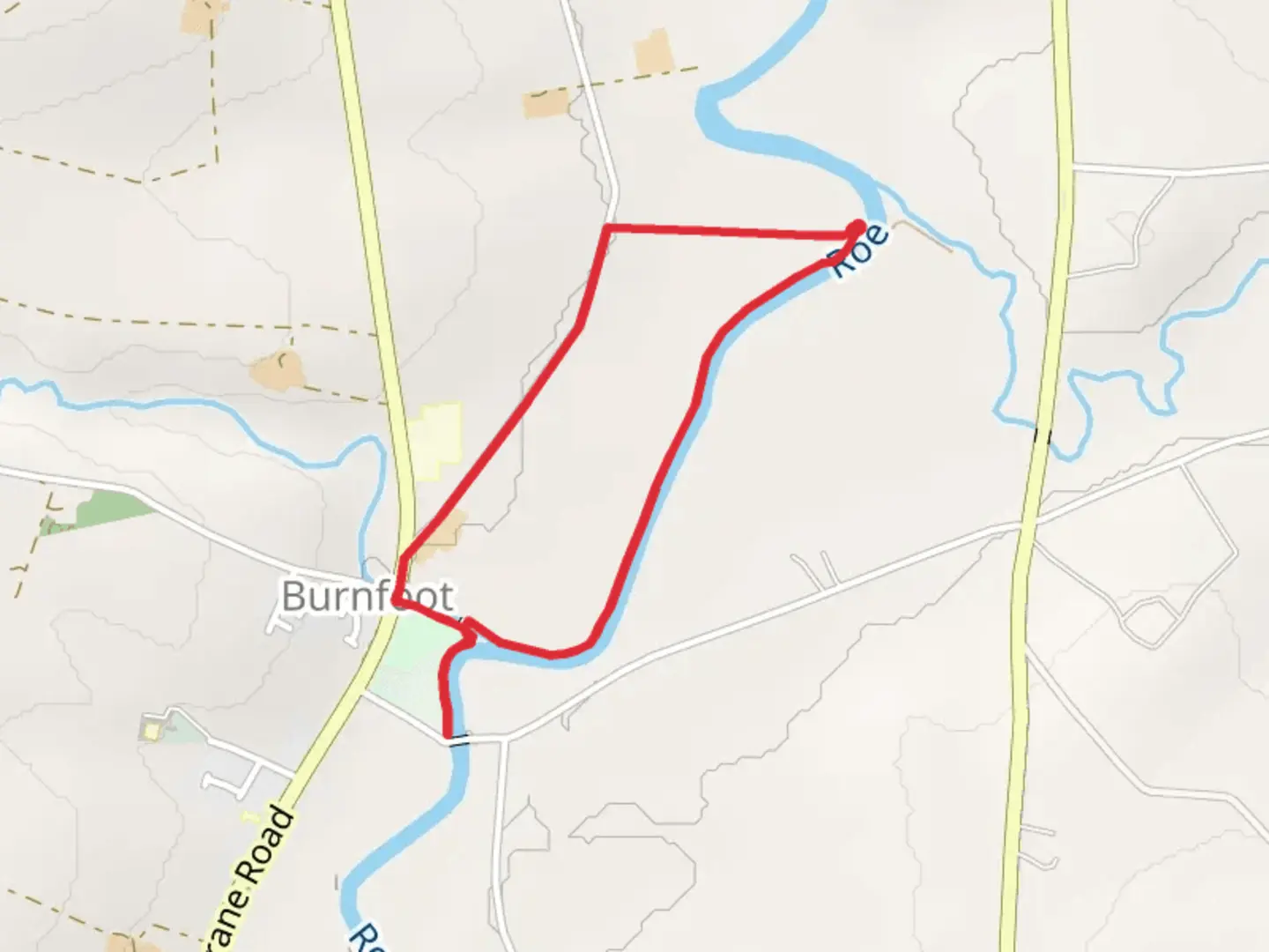 An image depicting the trail Boyd's Riverside Walk and its surrounding area.